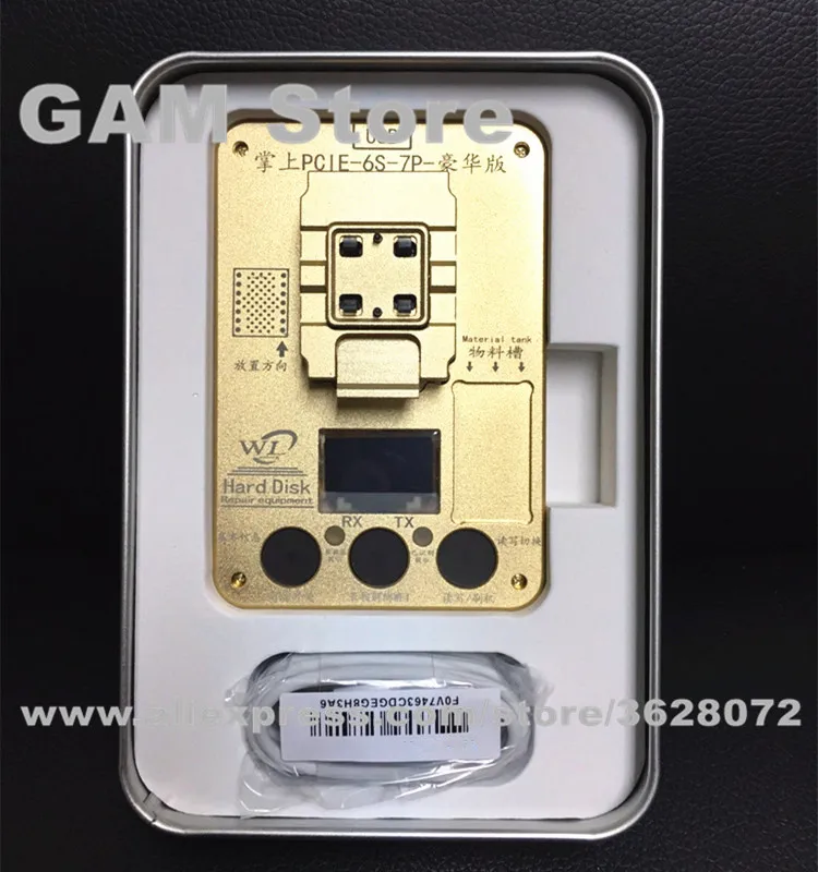 Флэш программатор WL PCIE NAND для iPhone 6S 6SP 7 7plus iPad Pro HDD IC чип ремонтный тестовый станок
