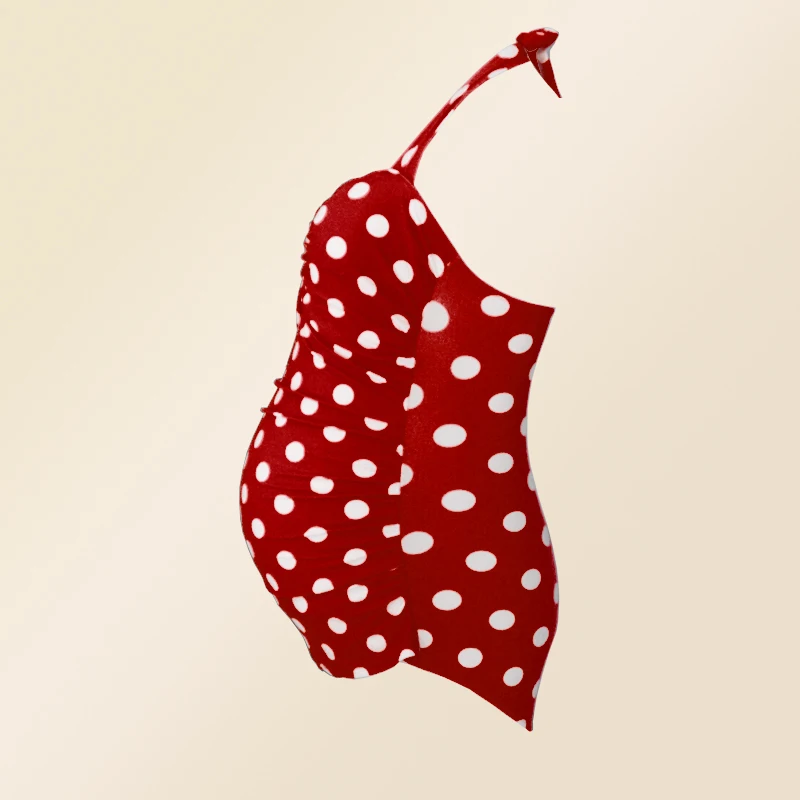 Maternity Swimwear Red 00301