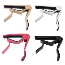 Профессиональные аксессуары для гитары из алюминиевого сплава гитарный тюнер-Зажим Ключ ТРИГГЕР КАПО для акустических электрических музыкальных инструментов