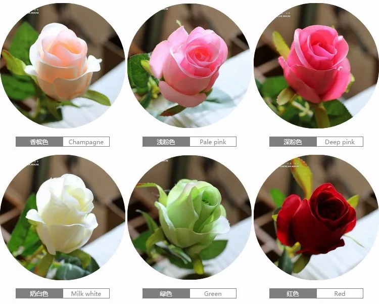 2 шт./лот, высокое качество, яркие розы, искусственные цветы, настольный Шелковый цветок, имитация, искусственное растение, свадебная посуда, домашний декор