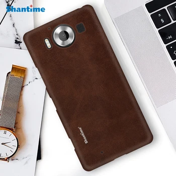 

Hot Sell Case Luxury Vintage PU Leather Case For Microsoft Lumia 950 Phone Case For Nokia Lumia 950 Business Style Cover