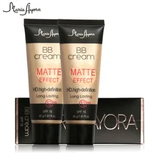 MARIA AYORA BB Cream Matte Effect HD.High-Definition Oil-control Natural Perfect Cover for Face CC Cream Lasting 12 Hours MF602