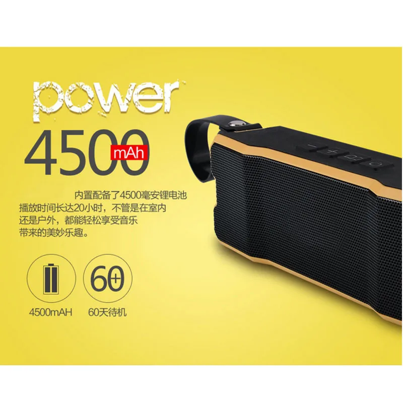 Outdoor sport bluetooth speaker