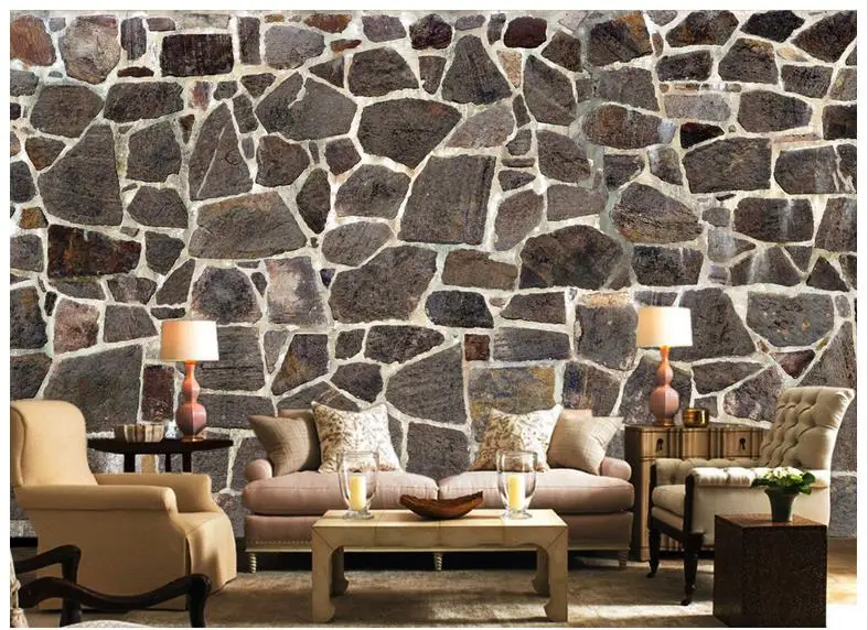 

3d photo wallpaper 3d murals wallpaper for walls 3 d Retro nostalgia brick wall concrete wall paper bedroom wallpaper decor