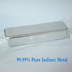 Высокой чистоты 99.995% металла Индия 20 г Одна деталь для предложения дешевые Индия металла для Бесплатная доставка