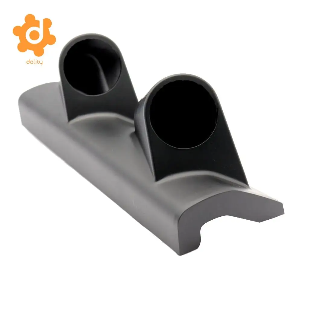 Car 52mm Double Hole Right Side Pillar Gauge Meter Mount Holder