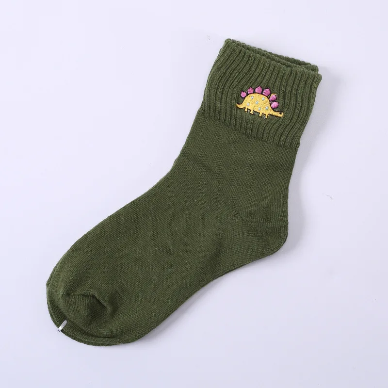 [COSPLACOOL] Милые Новые забавные носки для животных с вышивкой, теплые японские носки в стиле Харадзюку с героями мультфильмов, креативные женские носки