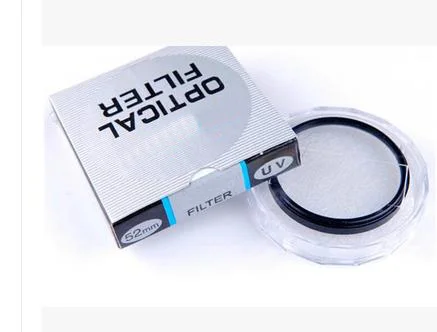 

10pcs/lot 37 40.5 43 46 49 52 55 58 62 67 72 77 82mm lens UV Digital Filter Lens Protector for canon nikon DSLR SLR Camera