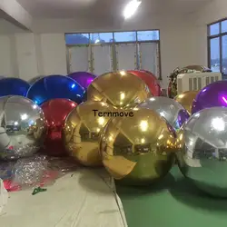 Надувные Светоотражающие зеркальные воздушные тренировочные шарики для свадебной вечеринки торговый центр украшения мероприятий