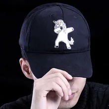 Высокое качество Единорог Бейсбол Кепки для Для мужчин Для женщин Прекрасный хлопковая бейсболка кепка регулируемая вышитые Мода Повседневное хип-хоп шляпа солнца