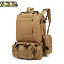 Горячие 50l мужские Камуфлированные штаны, милитари выживания рюкзак мужская Туристическая Сумка для альпинизма большой емкости багажные сумки, дорожные сумки