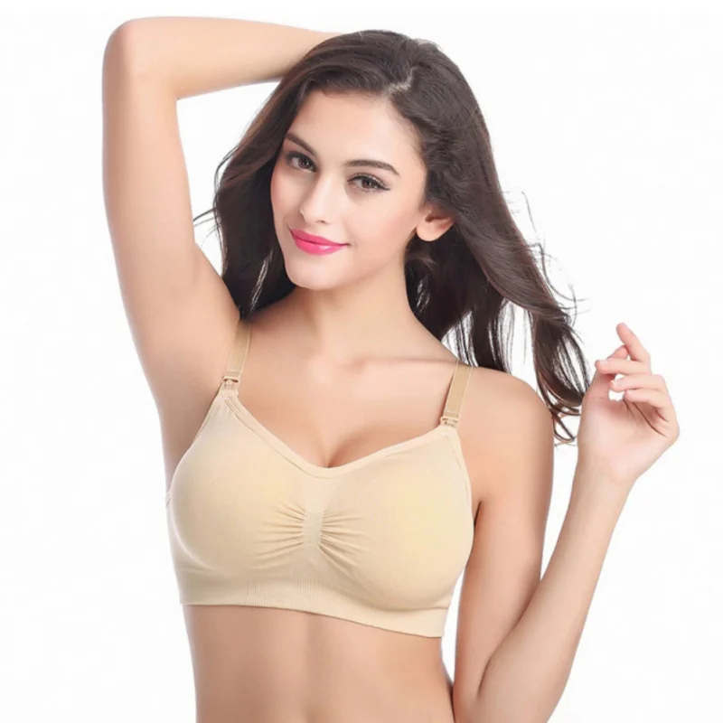 Balight Seamless Maternity Care Feeding Pregnant Woman Bra Lady Outdoor