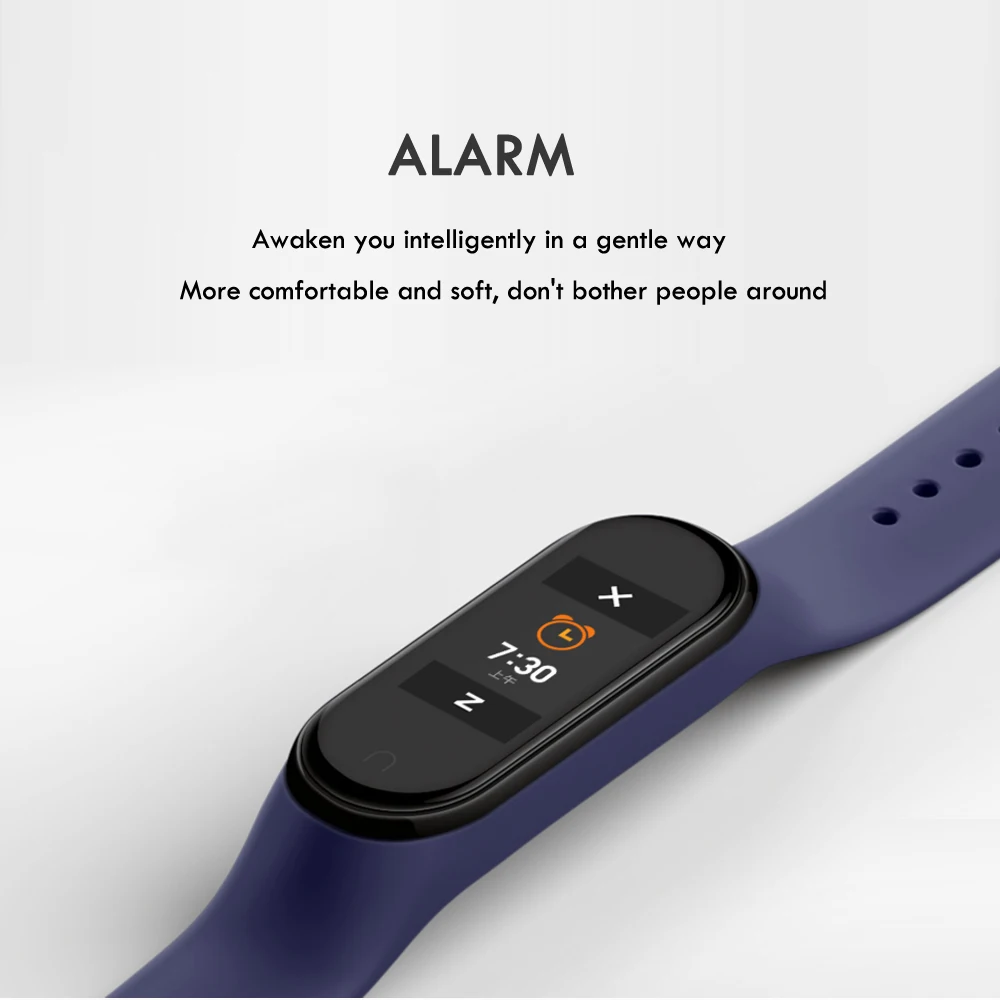 Xiaomi mi Band 4 смарт-трекер Band мгновенное сообщение 5ATM водонепроницаемый OLED сенсорный экран PK mi Band 3