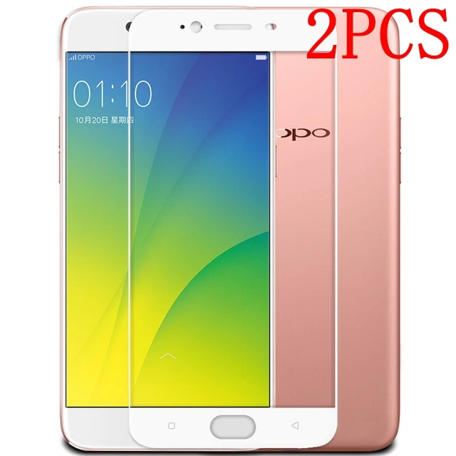 2PCS Full Cover Tempered Glass For OPPO R9S Screen Protector protective film Plus glass | Мобильные телефоны и аксессуары