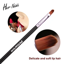 Professional Makeup Brush Lip Brush sofe Lip Gloss Make Up Tool Portable Brand Gloss Lip Cosmetic Lipstick Gloss Lip Brush