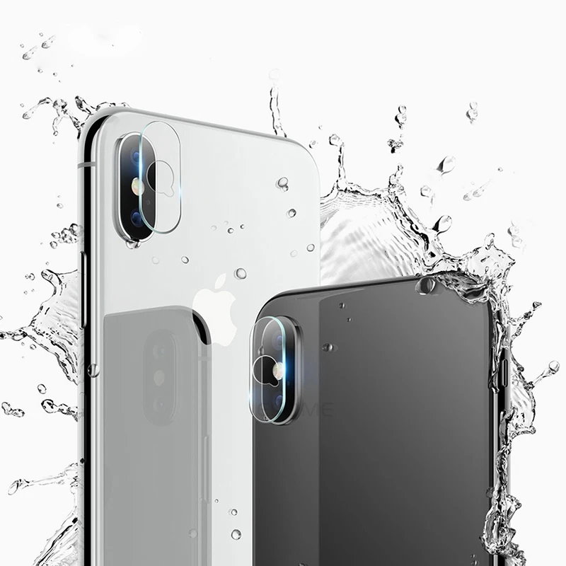 

2Pcs Real Camera Lens Protector Cover For iPhone 7 8 Plus Xs X Xs Max Camera Cover Lens Protector For iPhone X 10 7 8 XS 5.8 XR