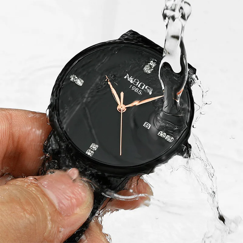 

NIBOSI Watches Clock Male Watch Waterproof Satinless Steel Fashion Casual Dress Male Watch 2018 Men's Watches Analog Quartz