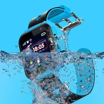 

IP68 SOS GSM LBS Location Remote Camera Flashlight Children Smart Electronic Wrist Watch Smart Watch 1.44inch Tou ch Screen