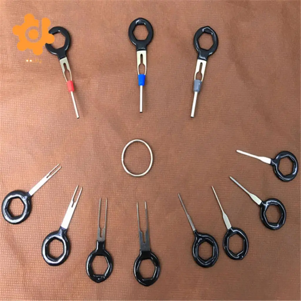 dolity 11 Pieces Car Electrical Connector Terminal Pin Extractor Removal Tool Kit 