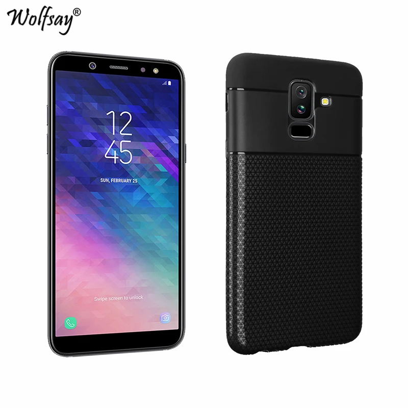 Чехол для телефона samsung Galaxy A6 плюс 2018 чехол Крышка из мягкого ТПУ и силикона
