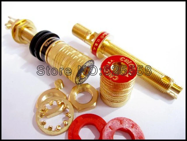 

Free Shipping High End Performance long Binding posts 838-L speaker terminal connector