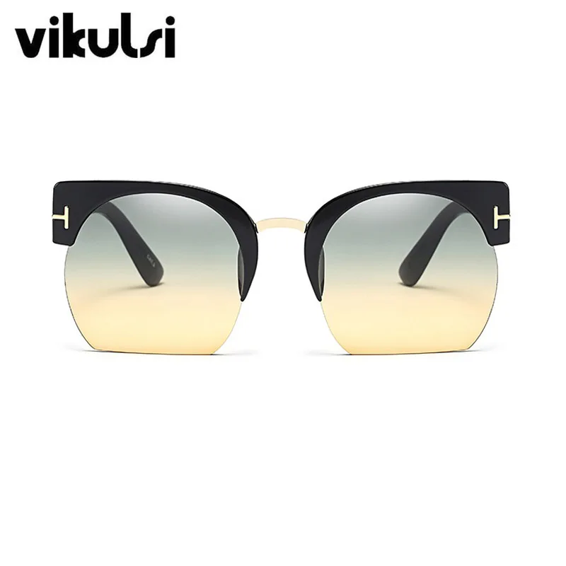 Vikulsi Fashion Lady Sunglasses Women Square Style Sun Glasses for Women Original Brand Designer Glasses Female Goggles UV400 Vikulsi Fashion Lady Sunglasses Women Square Style Sun Glasses for Women Original Brand Designer Glasses Female Goggles UV400