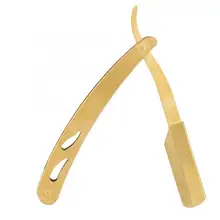 Ретро Мужская Ручная бритва Классическая Парикмахерская бритва с прямым краем Бритва для волос бритвенный нож Безопасная бритва