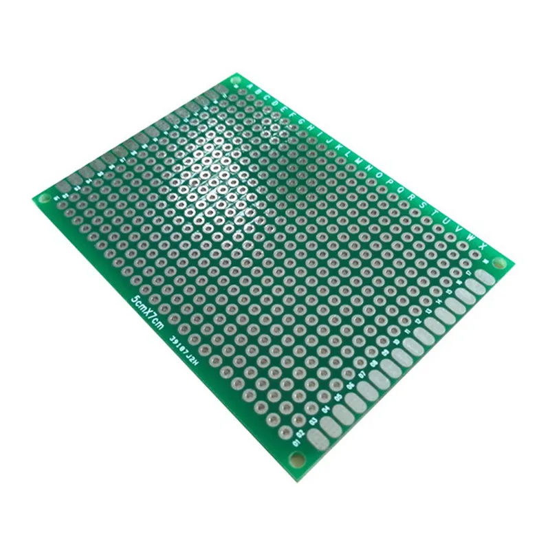 

10pcs 5x7 cm FR4 Double Side Prototype PCB Universal Glass-Epoxy Printed Circuit Test Board for DIY Kit