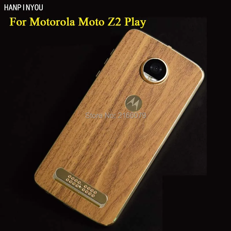 

For Motorola Moto Z2 Play XT1710 5.5" Full Cover 3D Imitation Wood Grain Protection Skin Decal Sticker (Not a Case)