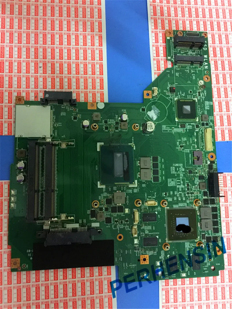 Оригинальная материнская плата MSI GP70 с процессором I5 MS-175A1 MS-175A отлично работает