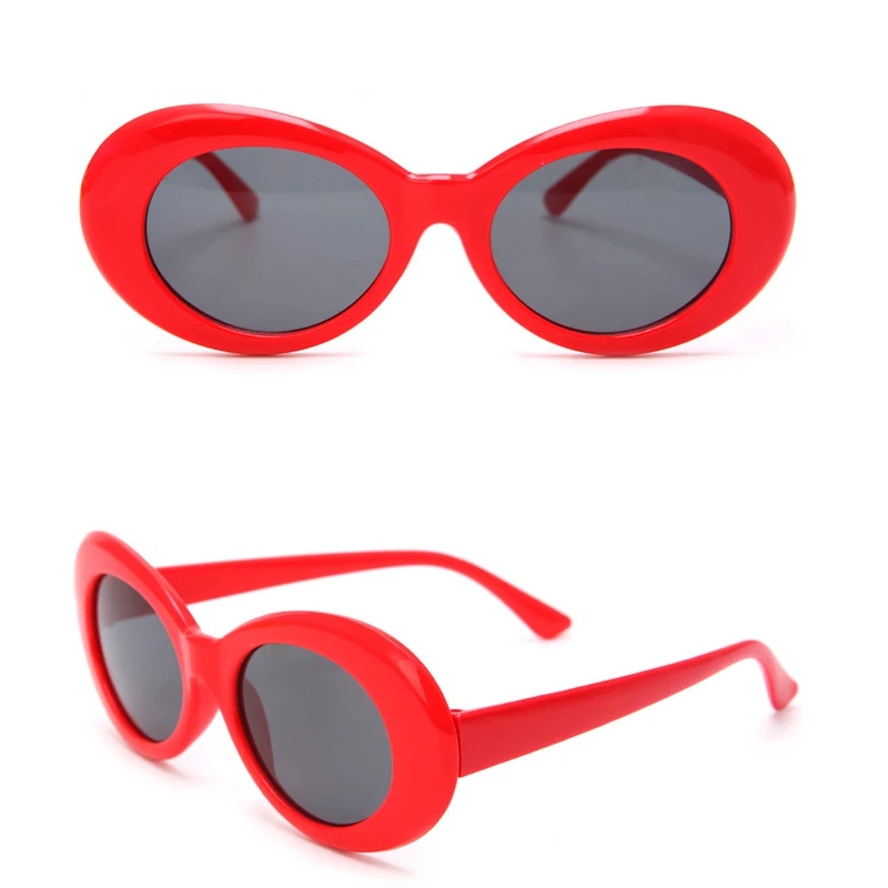 Винтажные мужские и женские солнцезащитные очки UV400, уличные спортивные очки, очки, очки для велоспорта - Цвет: Red Gray
