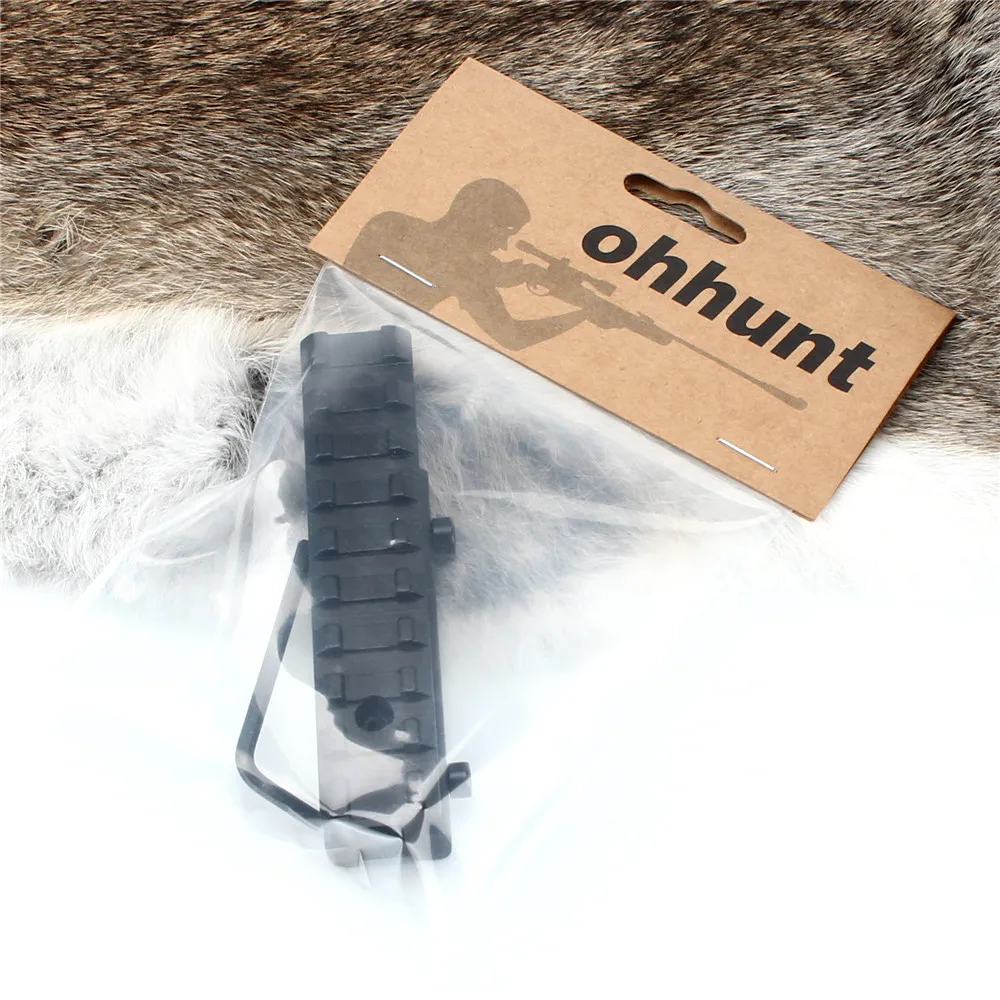 Ohhunt охотничий удлинитель низкий 11 мм ласточкин хвост Airgun. 22 до 20 мм Picatinny Weaver Rail адаптер для прицела с стоп-штифтом