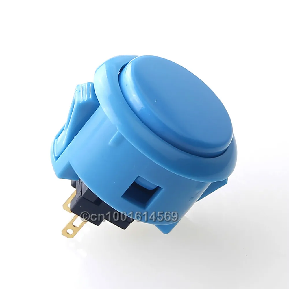 Аркады DIY наборы частей 10 шт. Sanwa оригинальный OBSF 30 Аркада Кнопка JAMMA игровой
