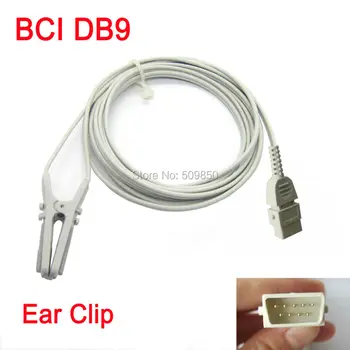 

Compatible BCI DB9 child or adult ear clip spo2 sensor pulse probe