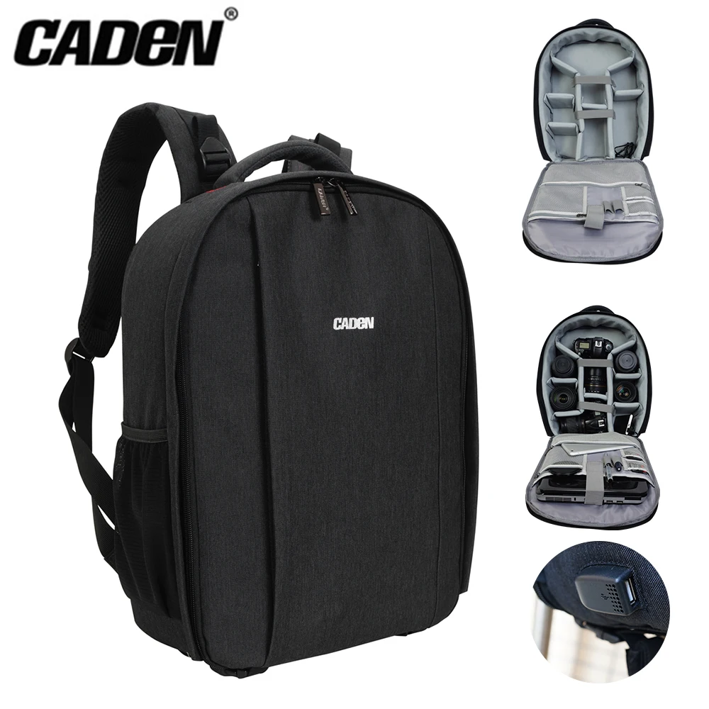 

Carden D10 Watertight Cotton Camera Backpack of a Camera and 5 Lenses for Travel Vacation Business Trip and Outdoor Activity
