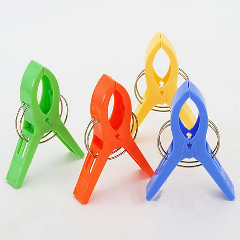 

4pcs Multi-function Beach Towel Clip Sun Lounger, Sunbed Peg, Sunbed,Pool,Cruiseship