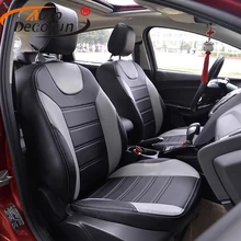AutoDecorun asientos Personalizados PU Leathe para Chrysler PT Cruiser accesorios de coches seat covers soporta fundas de colchón estilo 16 UNID