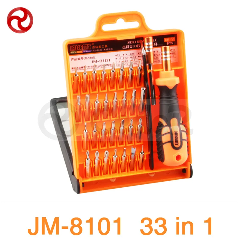 JAKEMY 33 in 1 Multifunctional Precision Screwdriver Set iPhone Laptop Mini Electronic