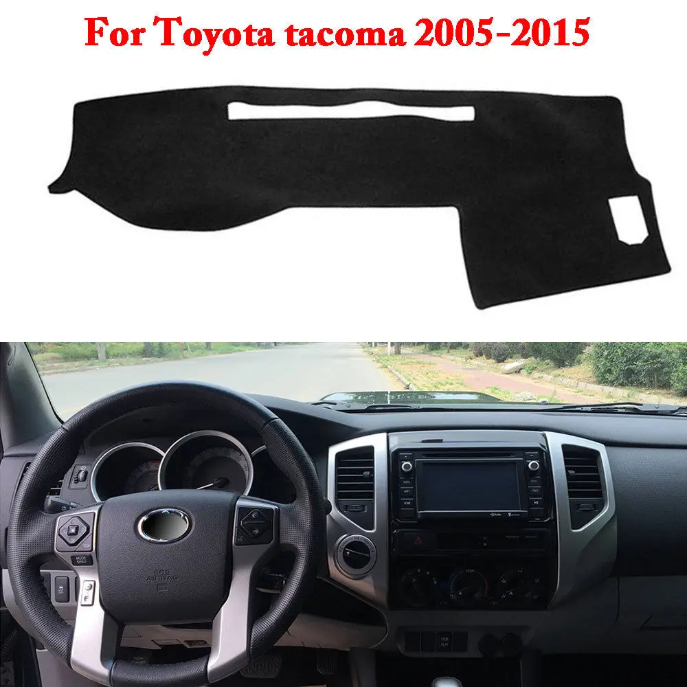 

Polyester Car Dashmat Dash Mat Dashboard Pad Sun Cover For 2005-2015 Toyota TACOMA