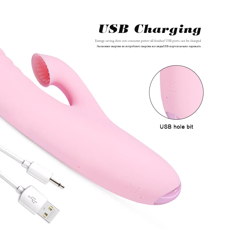 G Spot фаллоимитатор Кролик Вибраторы для женщин двойной вибрации силиконовый