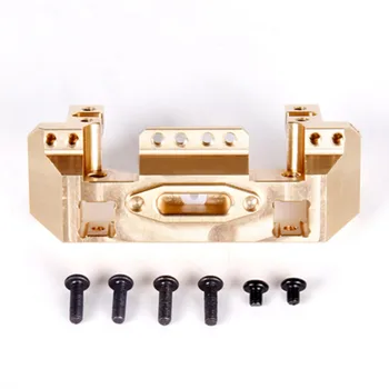

Director Front Gear Copper Bracket for TRX4 1/10 RC Car Spare parts Toys T4 G2 steering mechanism mounting bumper Replace part