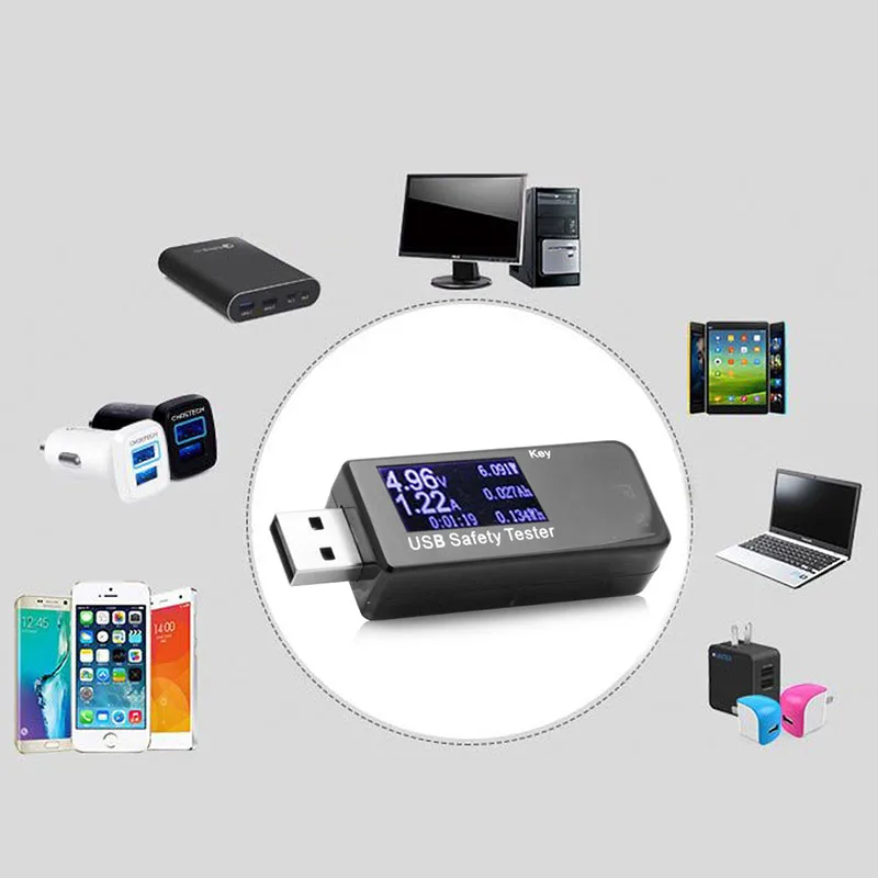 USB зарядное устройство Доктор 3-30 в USB тестер Ток Напряжение зарядное устройство Емкость детектор тестер метр Прямая Поддержка
