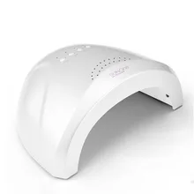 Белый 36 Вт Сушилка для ногтей УФ светодиодный светильник для ногтей Таймер гели лак автоматический датчик быстрая сушка для отверждения гель льдинка светильник для ногтей маникюр инструмент