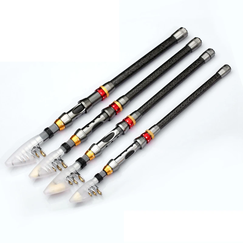 

Carbon Fiber 1.8M 2.1M 2.4M 2.7M 3.0M 3.6M Portable Telescopic Fishing Rod High Performance Sea Fishing Pole pesca Rod