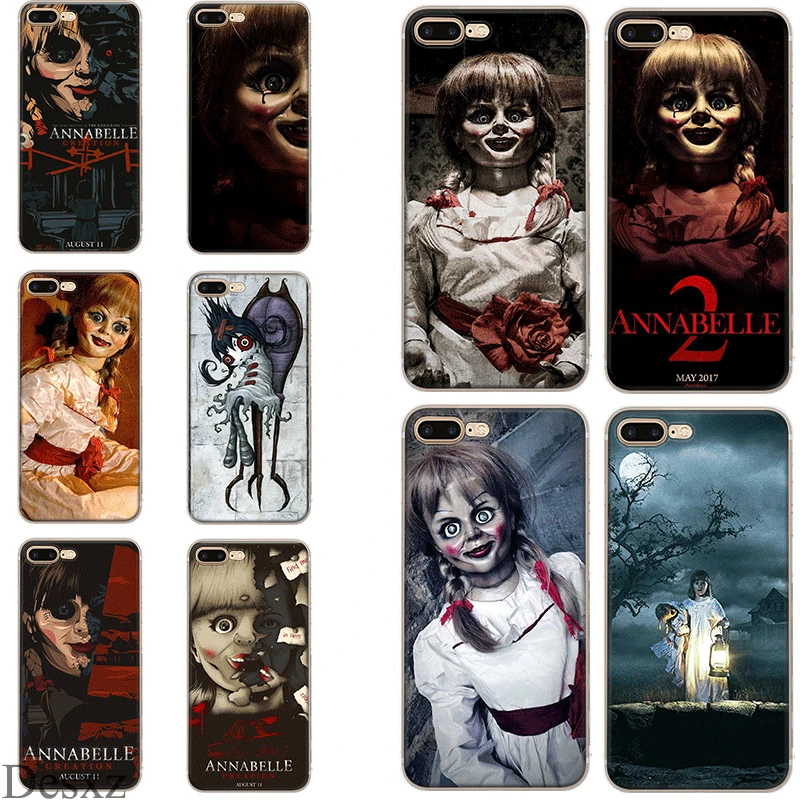 Annabelle Creation Horror Phone Case Cover For Iphone 5 5s SE 6 6s 7 8 Plus X XR XS Max Soft TPU Cases | Мобильные телефоны и