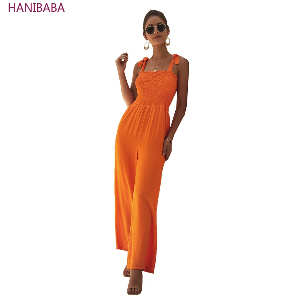 

New Solid Bandage Jumpsuit Tube Top High Waist Chiffon Women Rompers Thin Section Elastic Jumpsuit Casual Office Female Summer