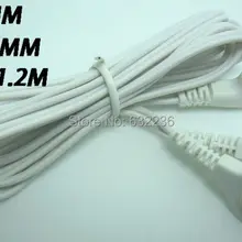 DHL,, 200 шт./партия, 2 в 1, головка постоянного тока 3,5 мм, электродная проволока/Кабельная вилка 3,5 мм для tens ems, цифровая терапевтическая машина