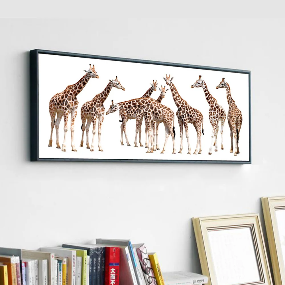 Giraffe Wall Art Roselawnlutheran focus for Amazing giraffe decor for home Best Photo Reference