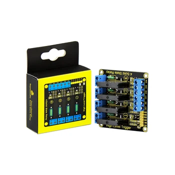 

Free shipping! Keyestudio Four 4 Channel Solid State Relays module for Arduino