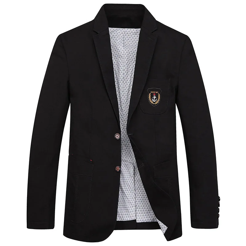 Aturestory мужской блейзер Slim Fit Бизнес одежда Повседневное костюм осень зима